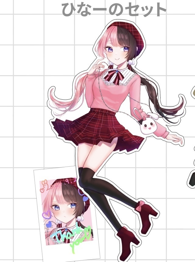 橘ひなの アクリルスタンド、チェキセット ぶいすぽっ！ VGGC8th