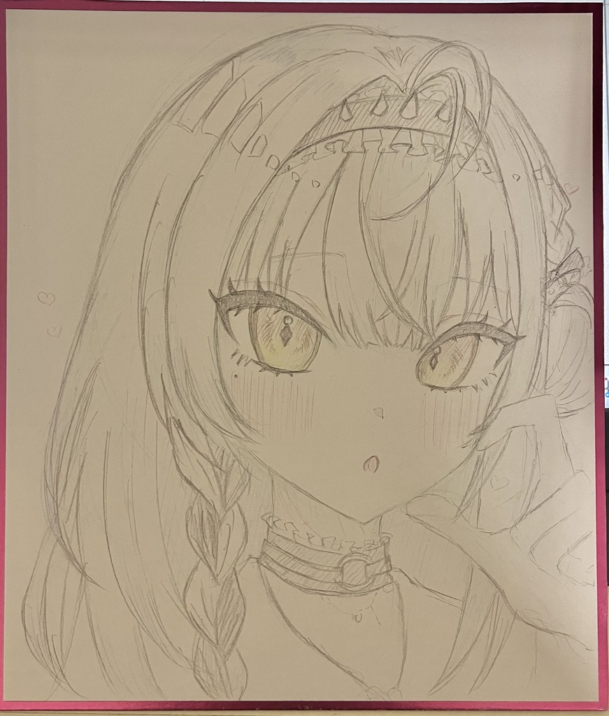 銀城サイネ 色紙