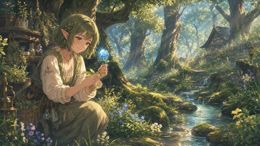 【無料BGM】The Herbalist of the Sunlit Forest｜木漏れ日の薬草師 ケルト幻想BGM 14曲