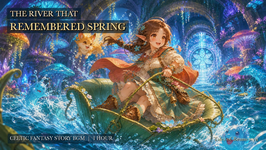 【無料BGM】The River That Remembered Spring｜春を思い出した川 ケルト幻想BGM 4曲