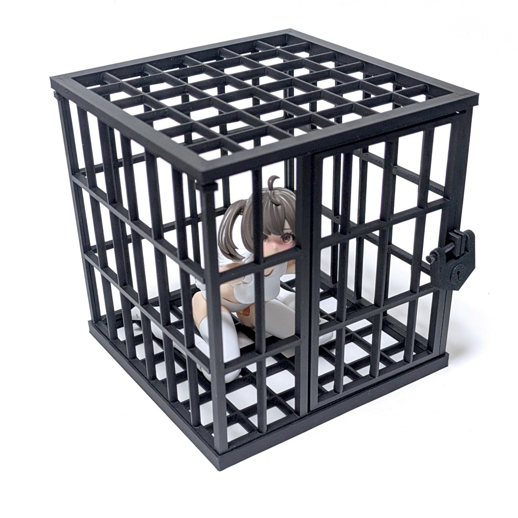 フィギュア用ミニケージ 未組立(ネコポス発送)