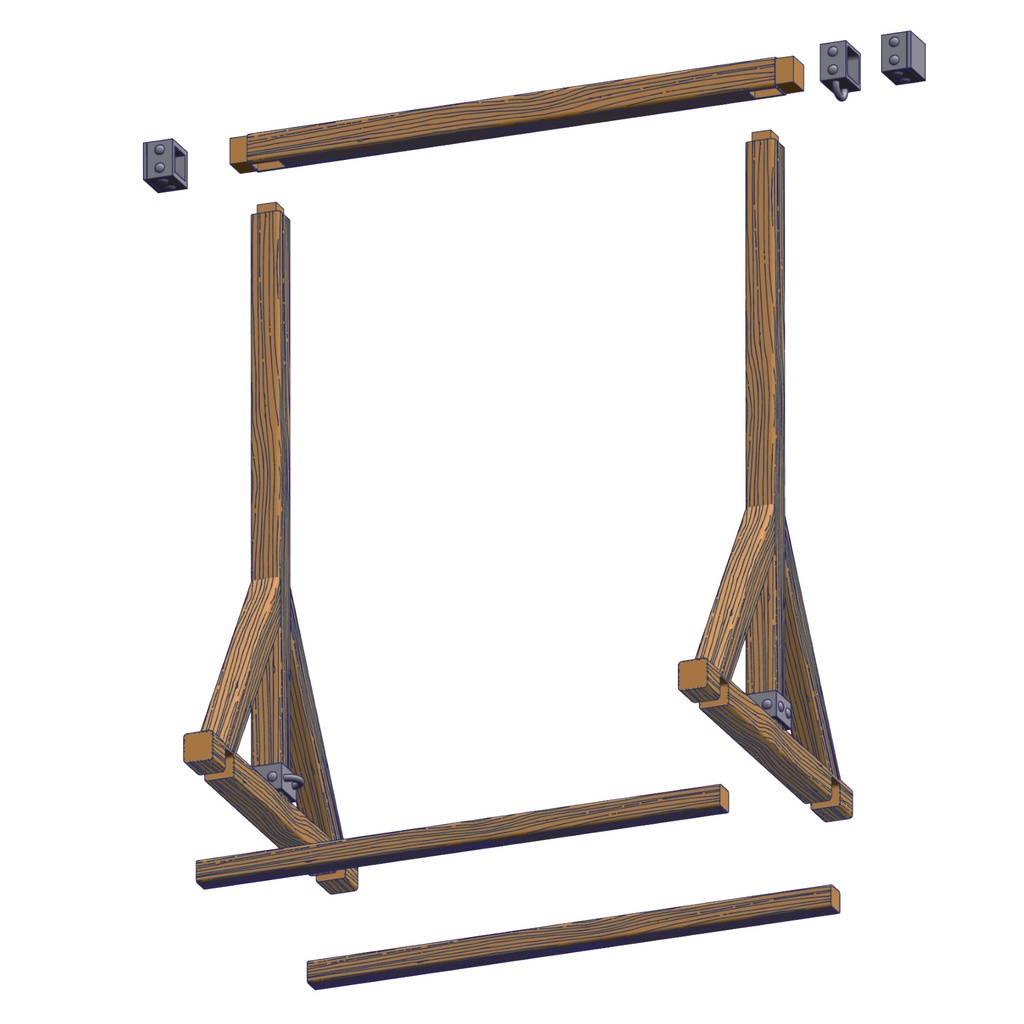 フィギュア用 つるし台 + 拡張パーツセット