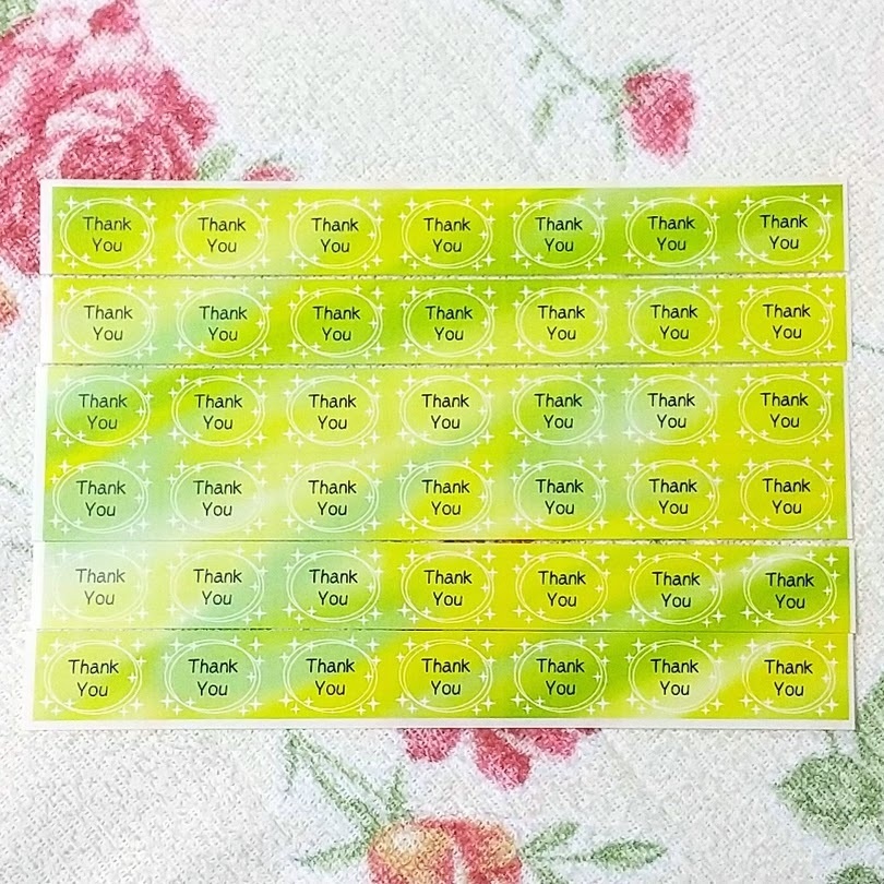 Thank Youシール