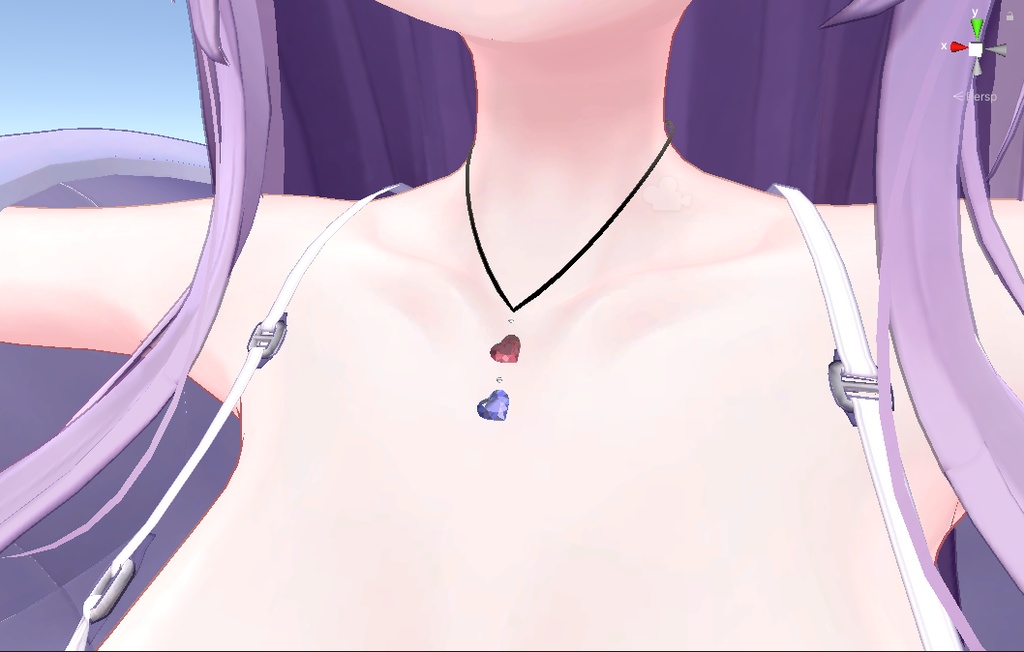 【VRC】TwinHeartNecklace