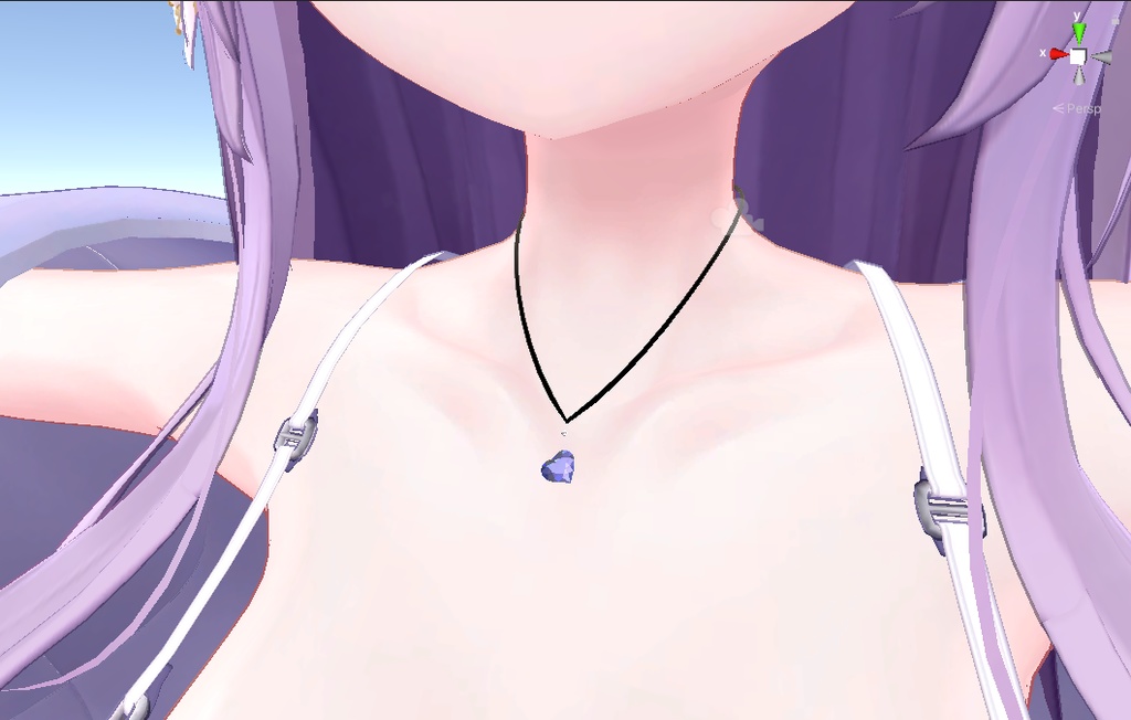 【VRC】TwinHeartNecklace