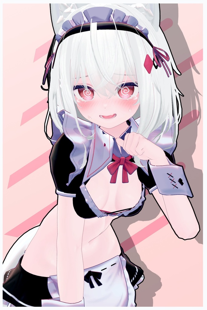 【Chiffon&Lime】Maid_Bikini_S