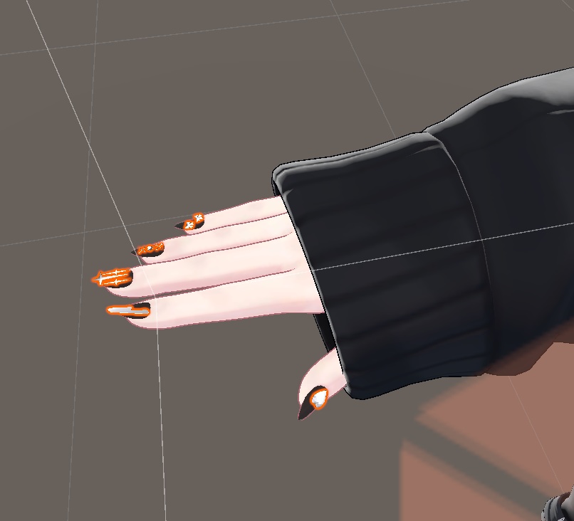 【Shinano】Nail_Parts"V"