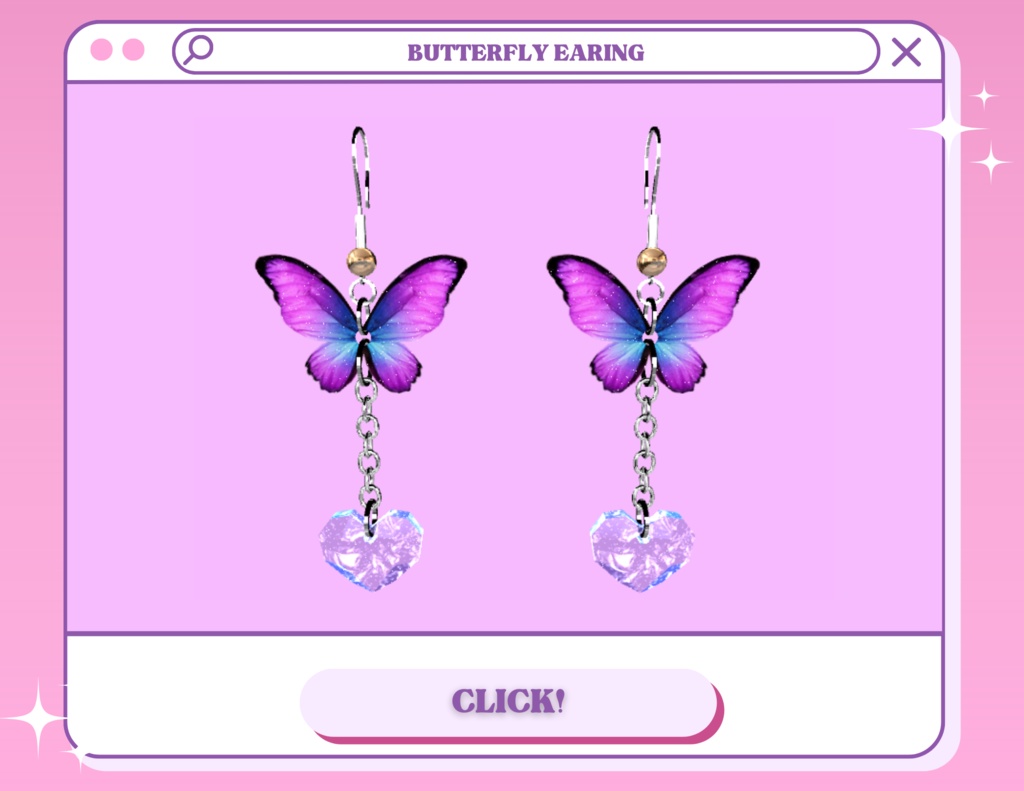 Butterfly Earring