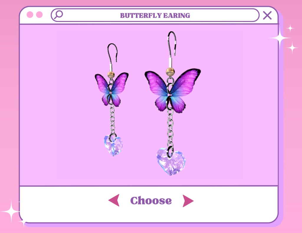 Butterfly Earring