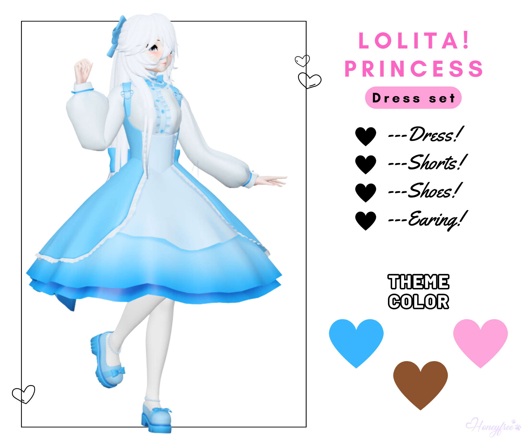 Lolita dress Set