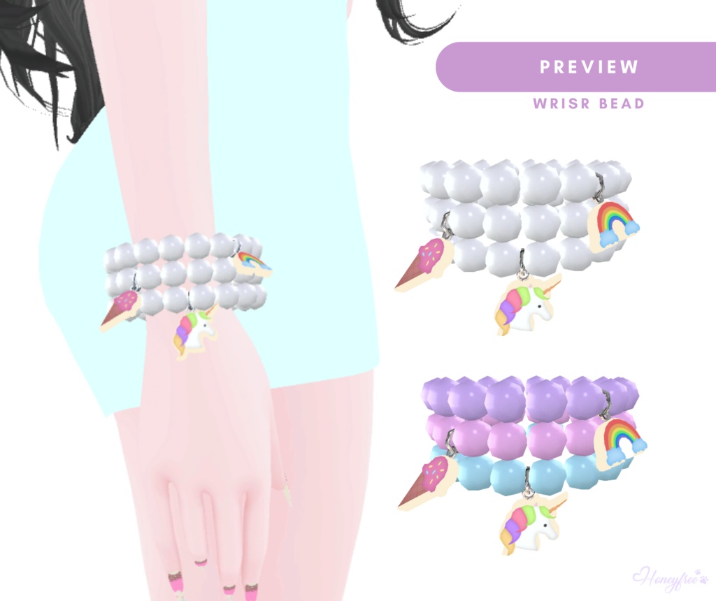Pastel Accessories Set