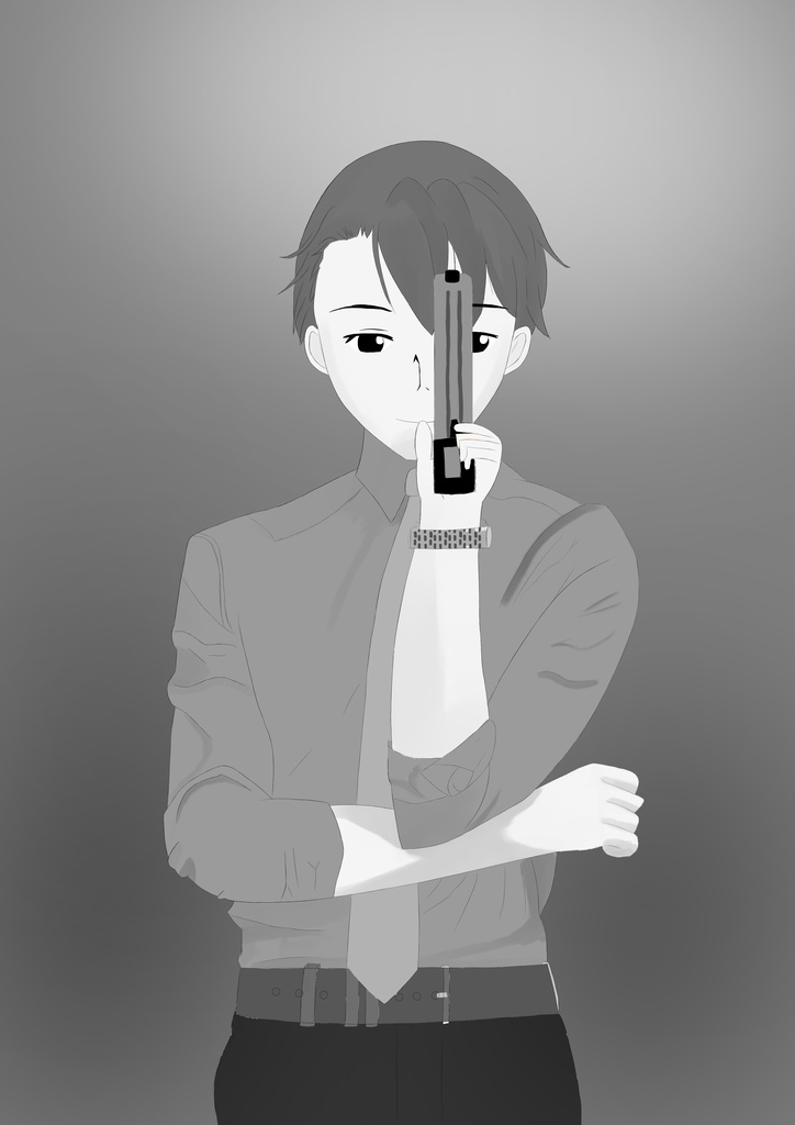 拳銃×男