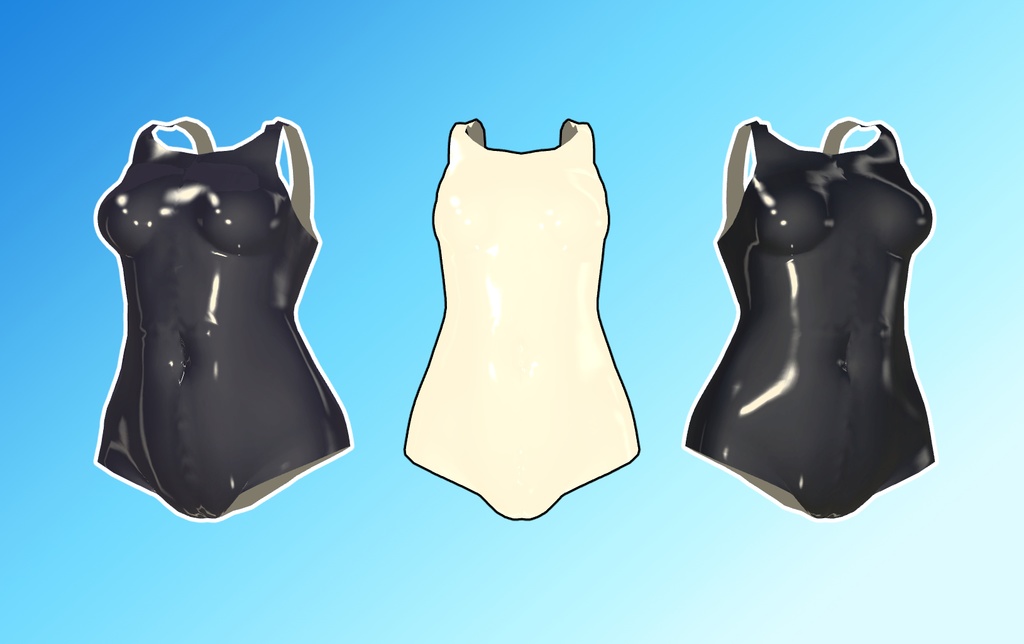 【セフィラちゃん用水着】スクール水着3色