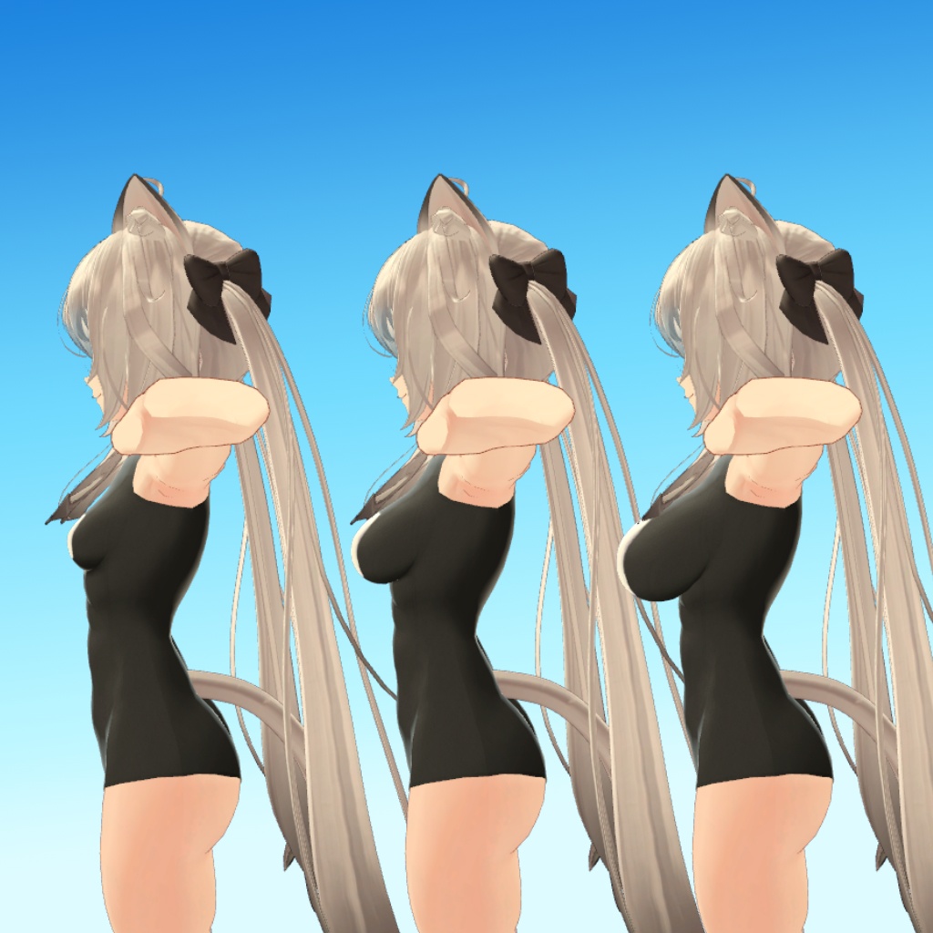 【舞夜(Maya)ちゃん用】スクール水着 3色つき