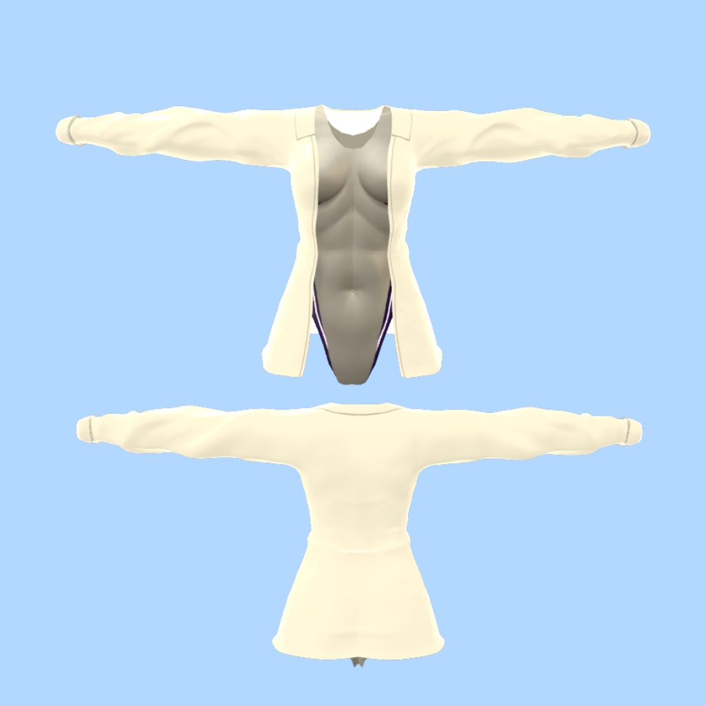 【舞夜(Maya)ちゃん用】競泳水着・シャツ