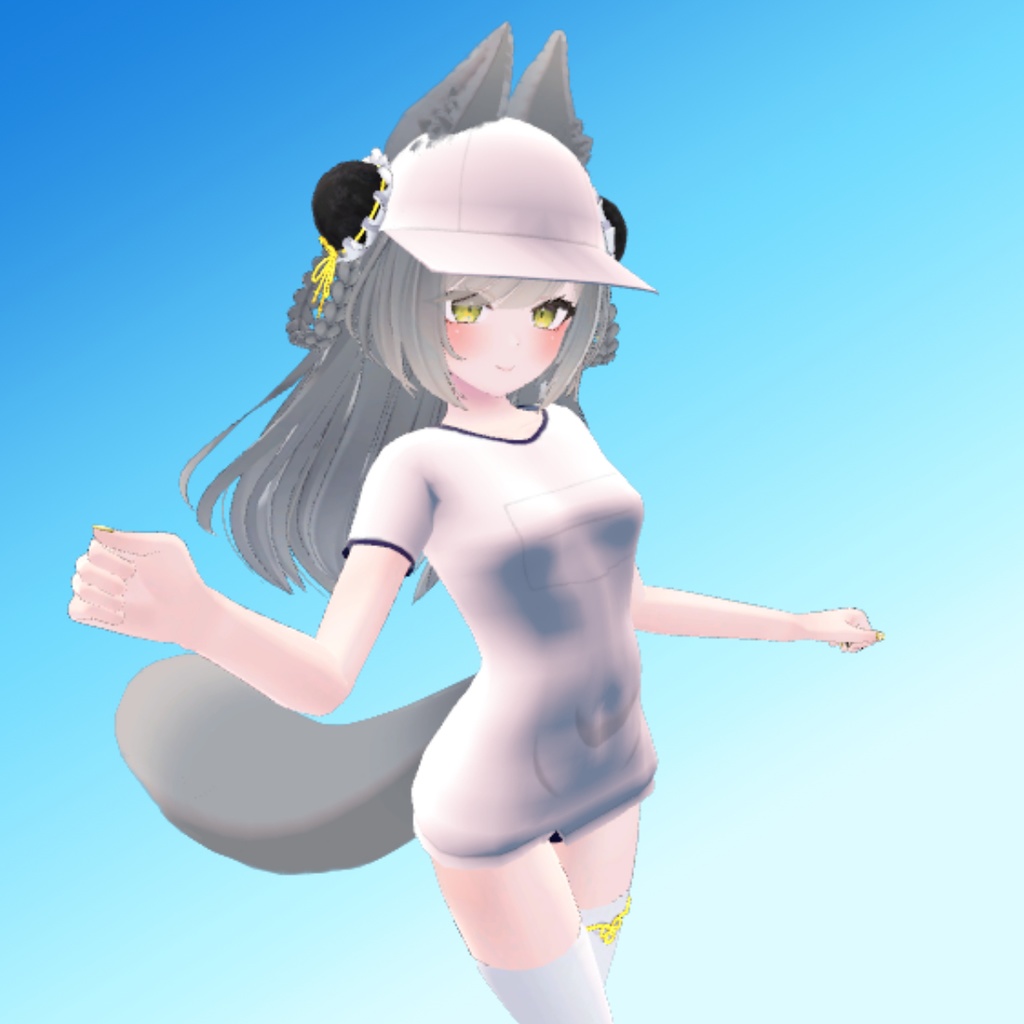 【リーファちゃん用】体操服(ブルマ) 帽子2色