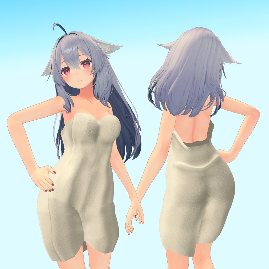 【桔梗ちゃん用】バスタオル