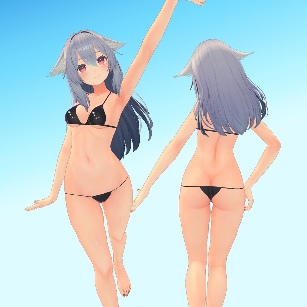 【桔梗ちゃん用】水着&パレオ