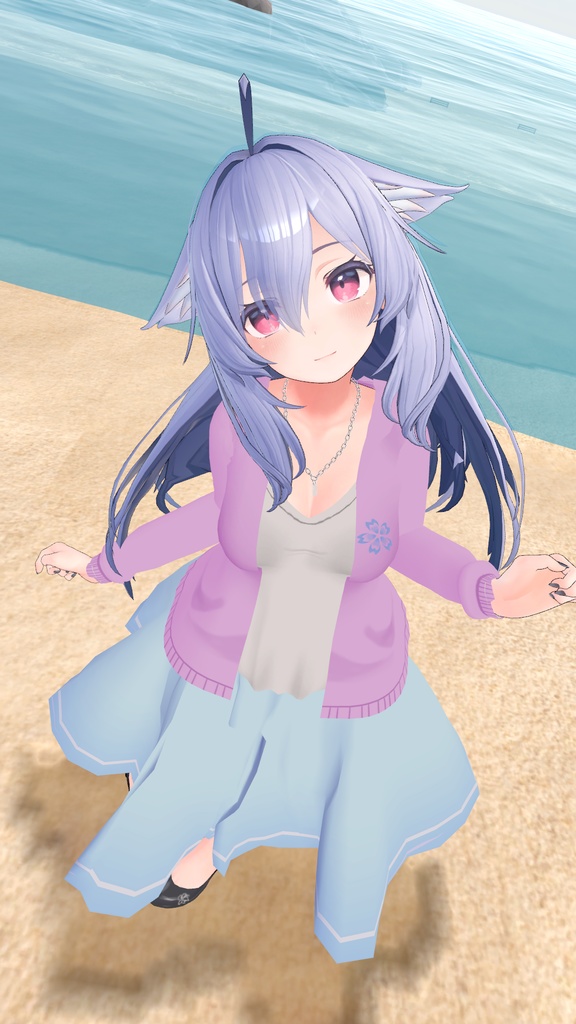 【3アバター 桔梗・ルルリア・舞夜用衣装】Spring code