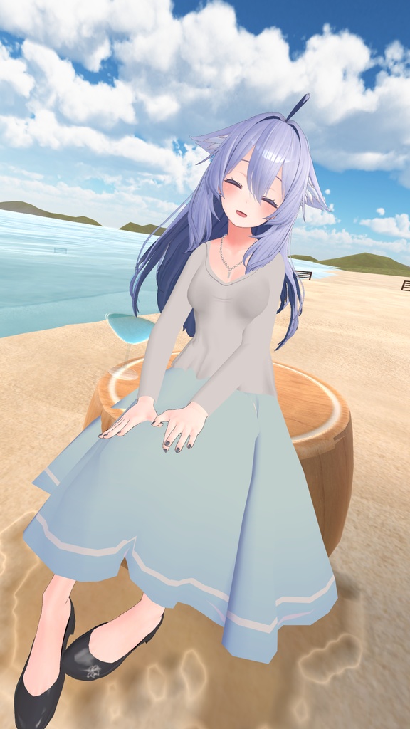 【3アバター 桔梗・ルルリア・舞夜用衣装】Spring code