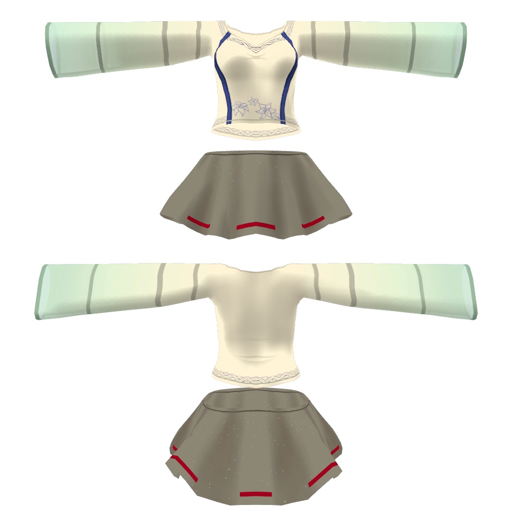 【桔梗ちゃん用】へそ出し夏服