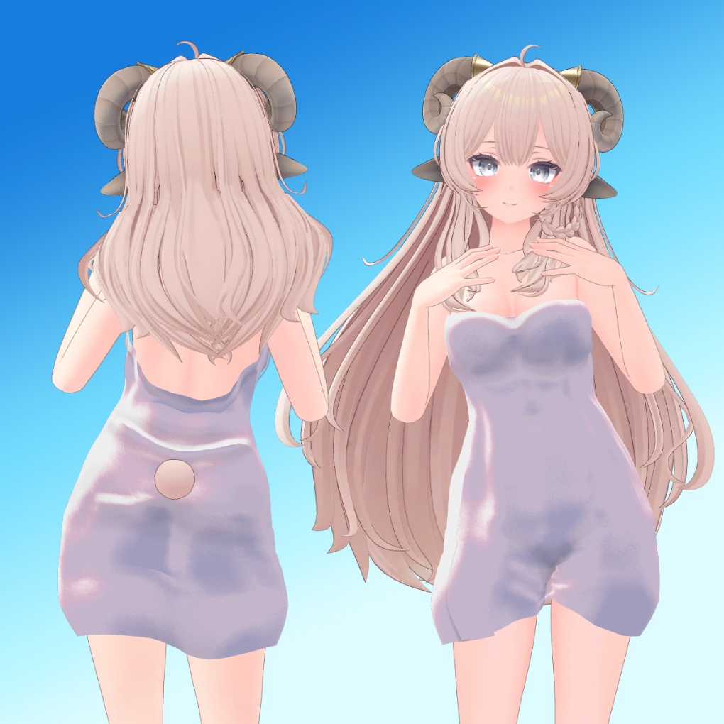 【うるるちゃん用】バスタオル