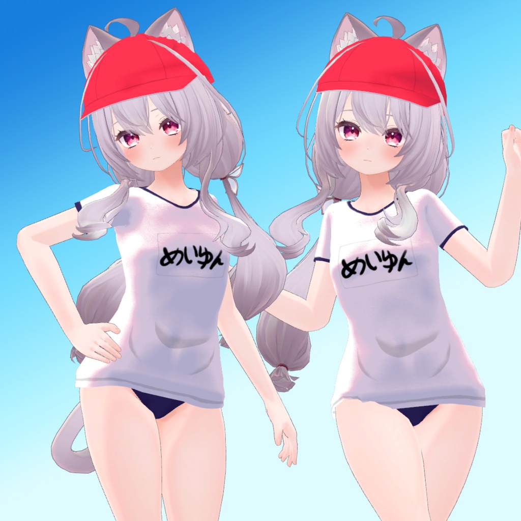 【めいゆんちゃん用】スクール水着・体操服・バスタオル