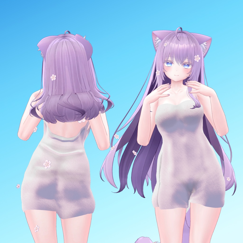 【萌ちゃん用】バスタオル