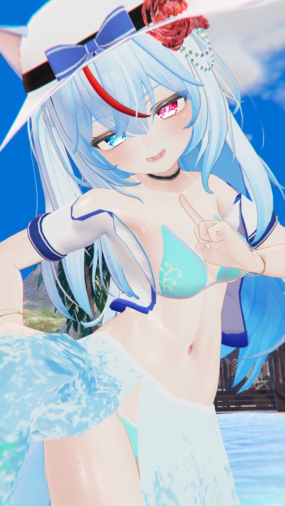 【マヌカちゃん用】アクアブルーム