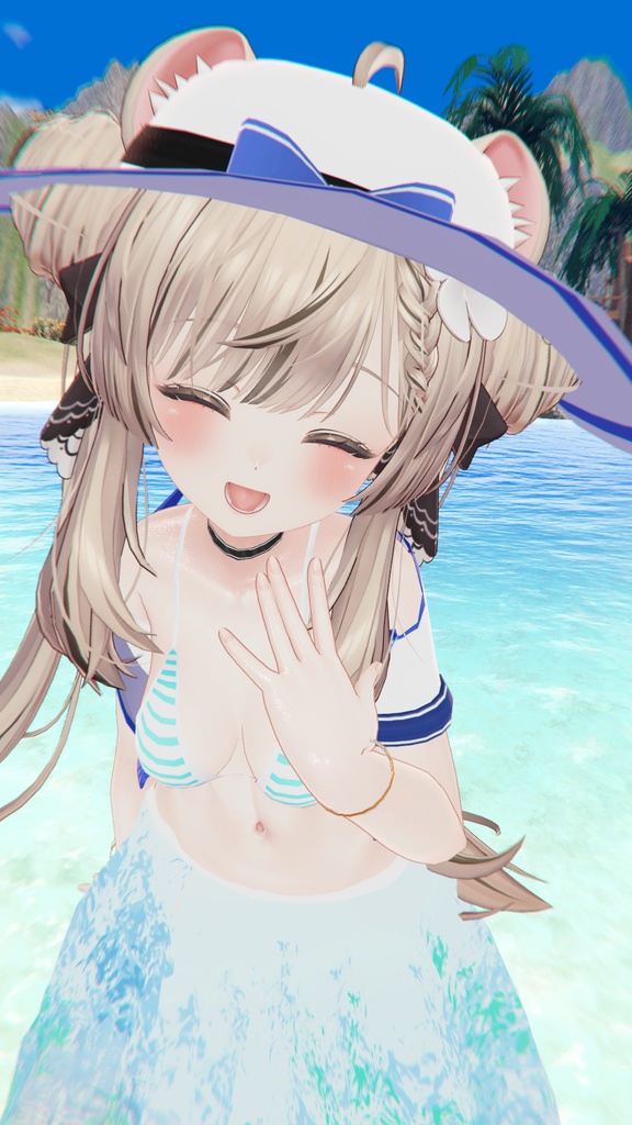 【マヌカちゃん用】アクアブルーム