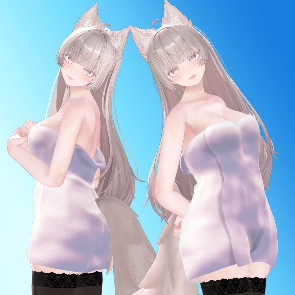 【ルミナちゃん用】スク水&バスタオル