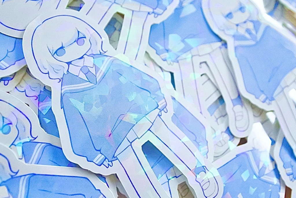 キラキラステッカー