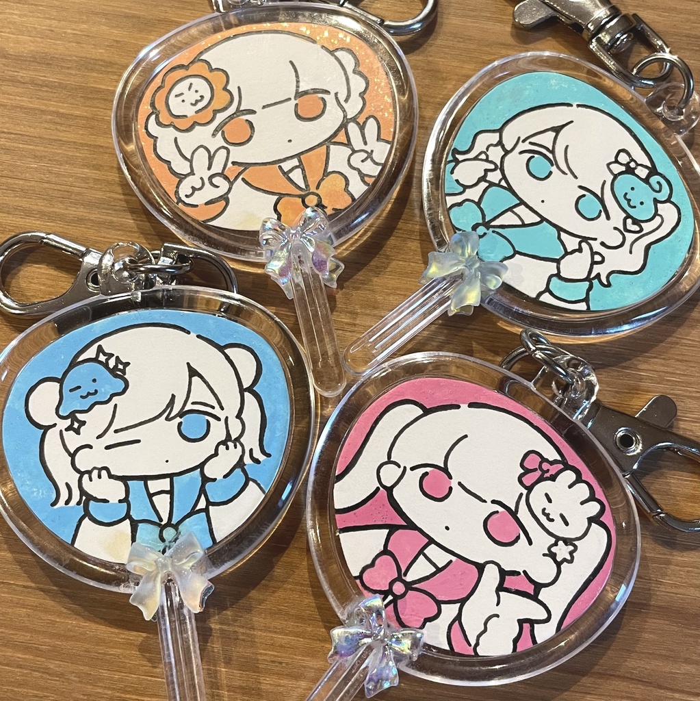 原画キーホルダー