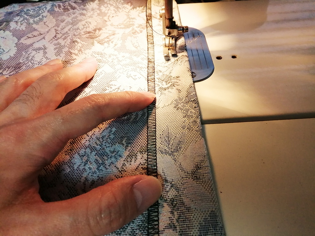 【1点もの・デザイン画付き】絹(シルク入り)ゴブラン織りベルト付きシャツ型コートワンピース(KOJI TOYODA)