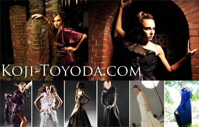 【1点もの・デザイン画付き】ベルト付きゴブラン織りシャツ型コートワンピース(KOJI TOYODA)