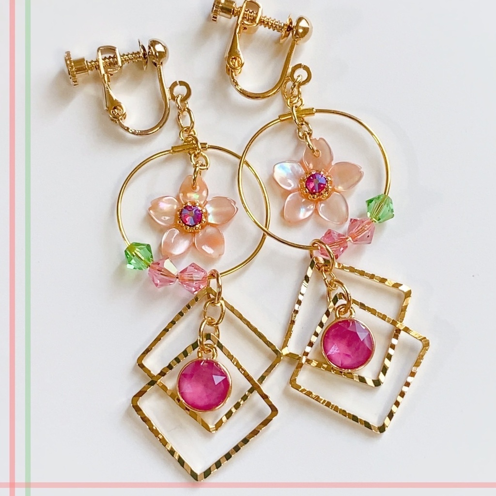 【鮭まゆさんデザイン×piacetto】コラボアクセサリー