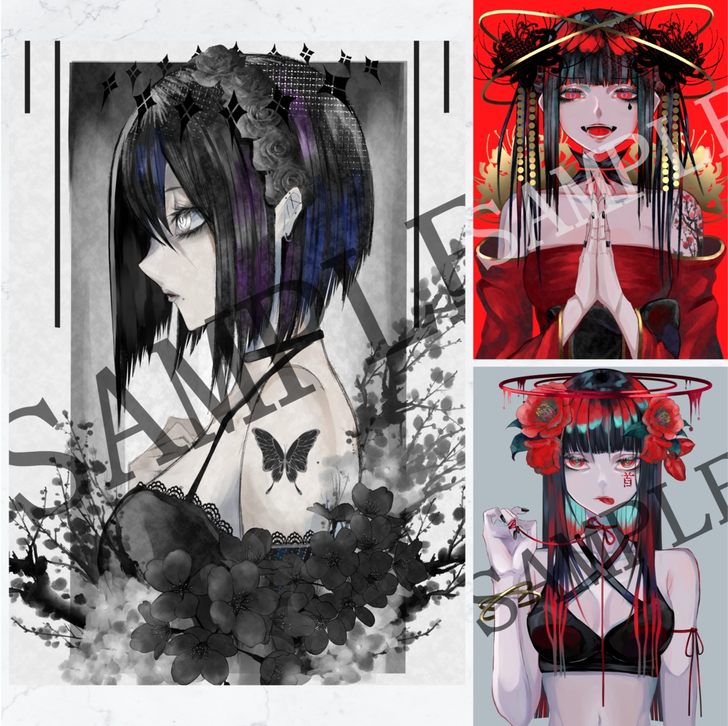 【鮭まゆさんデザイン×piacetto】コラボアクセサリー