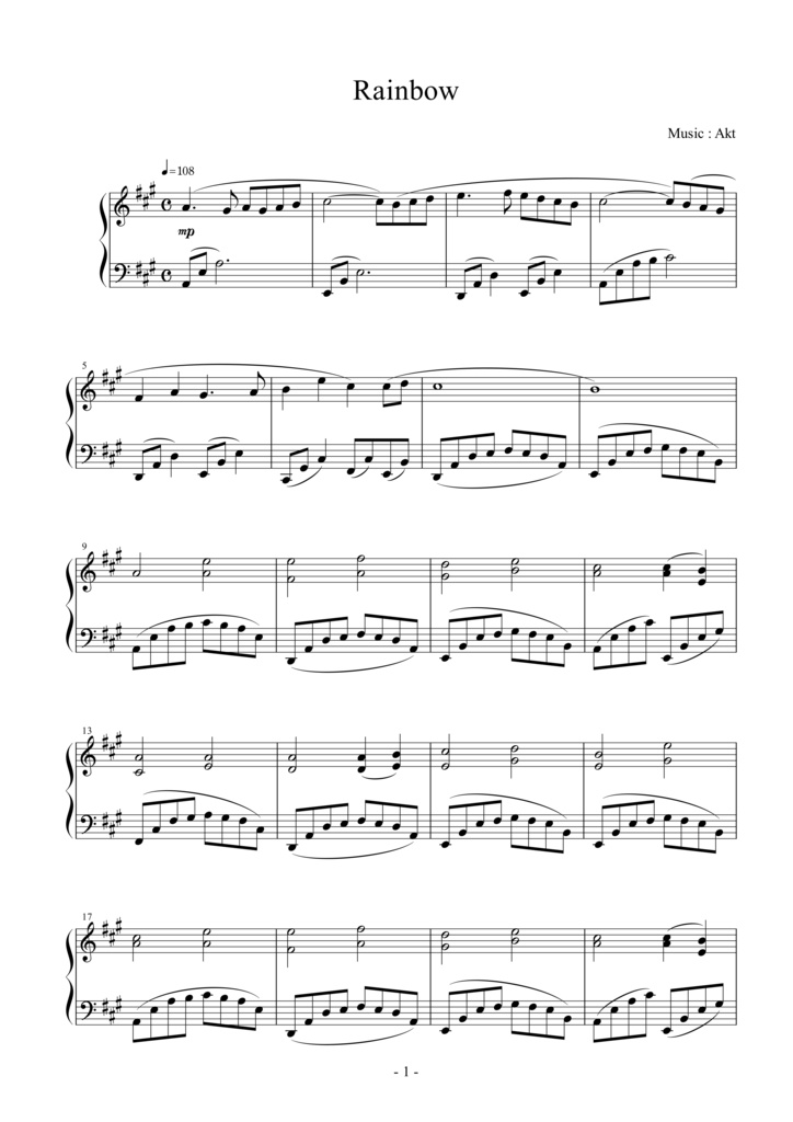 Piano Actor Remaster + Piano Actor Intermezzo -雨音の記憶-