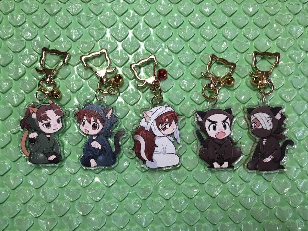 【忍たま】プロ忍アクリルキーホルダー(通常配送)