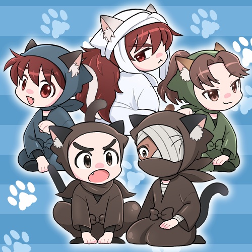 【忍たま】プロ忍アクリルキーホルダー(通常配送)