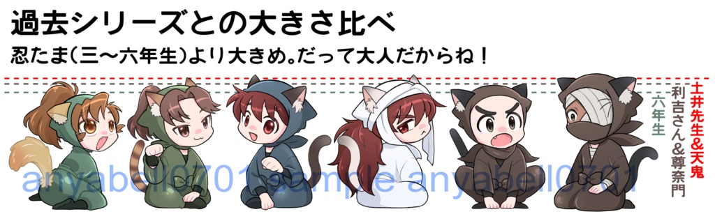 【忍たま】プロ忍アクリルキーホルダー(あんしんBOOTHパック)