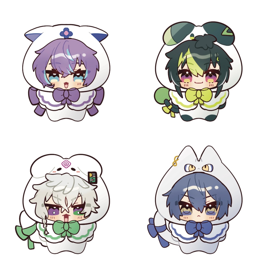 【にじそ11】ミニアクリルキーホルダー Dytica