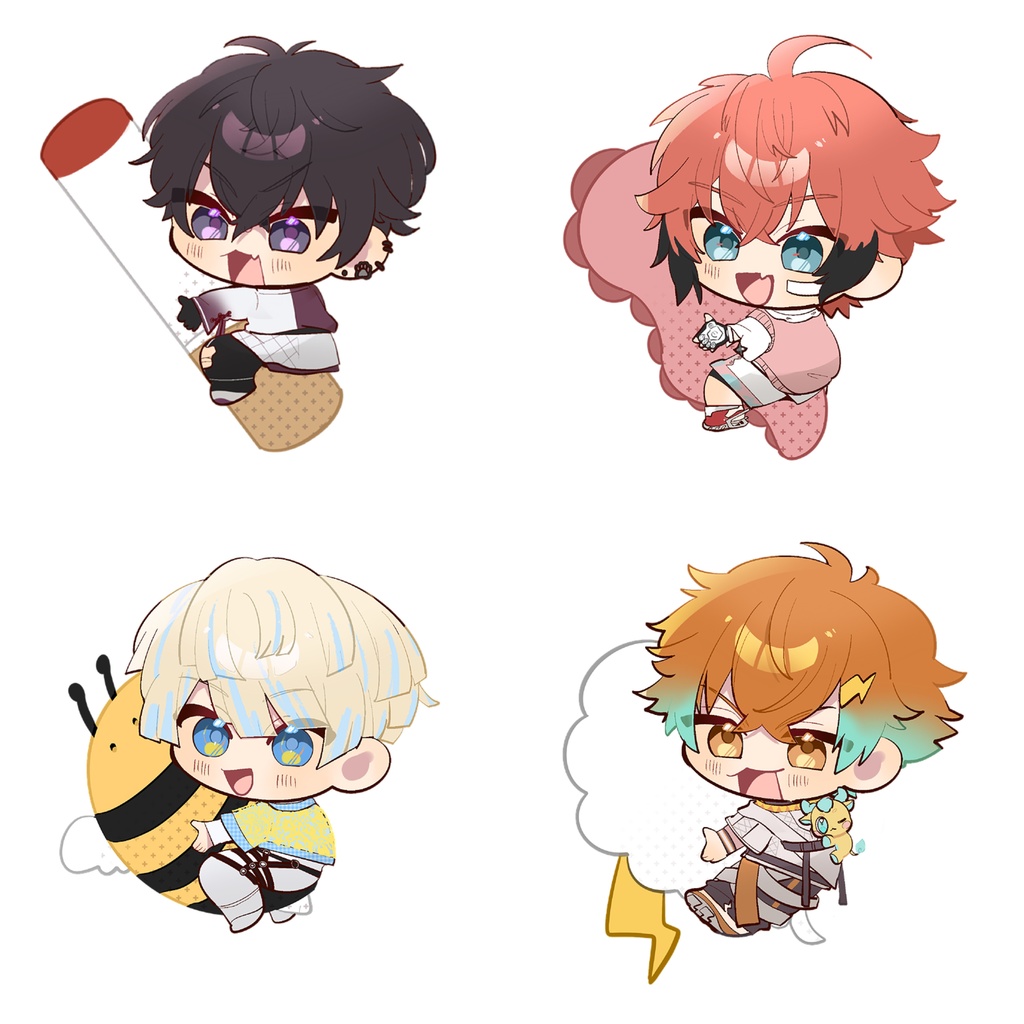 【にじそ10】アクリルキーホルダー Oriens