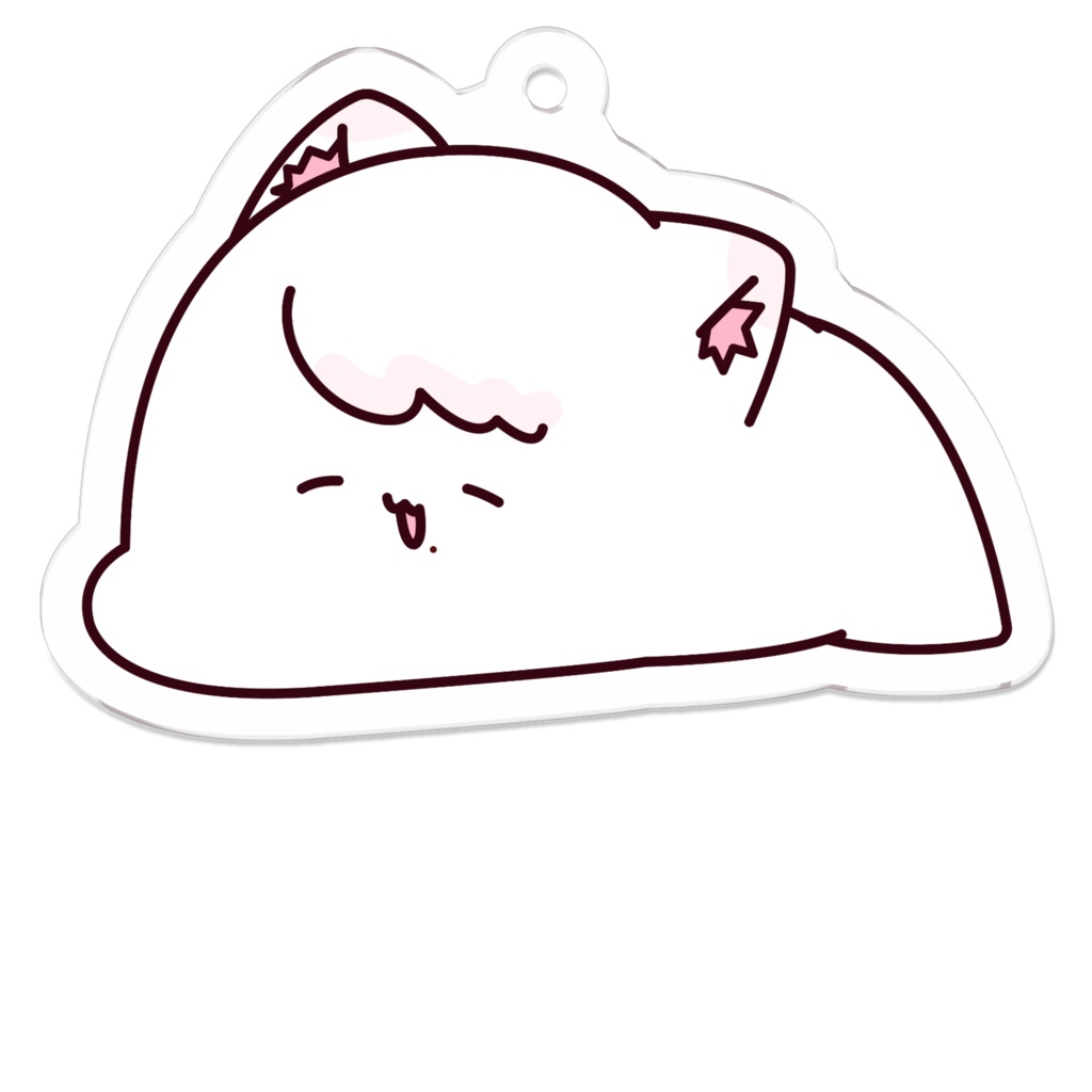 もちネ子　オリジナル　アクリルキーホルダー(50mmタイプ/70mmタイプ)