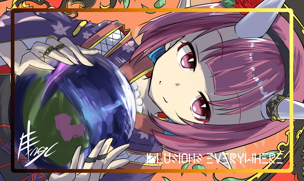 オリジナルプレイマットー鬼灯 HOZUKIー