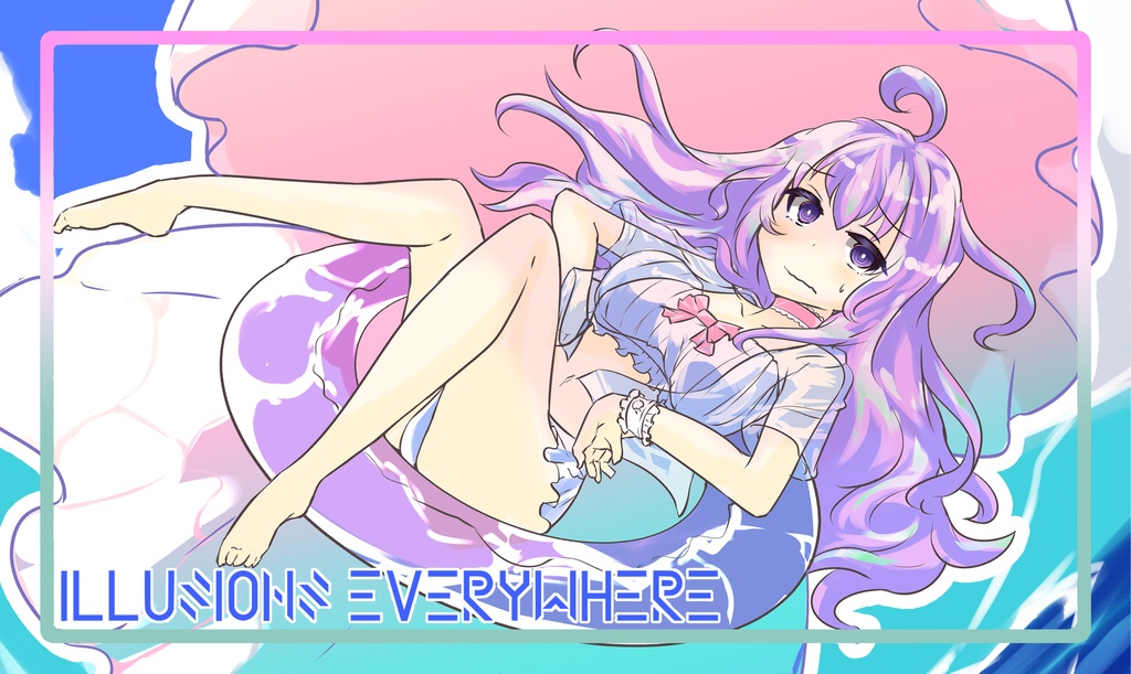 オリジナルプレイマット　ークラゲちゃんー