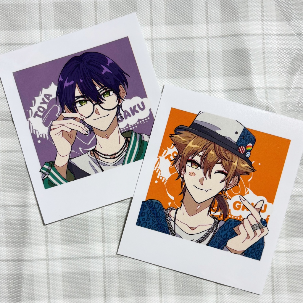 スクエアチェキ2枚セット(あんしんBOOTHパック)