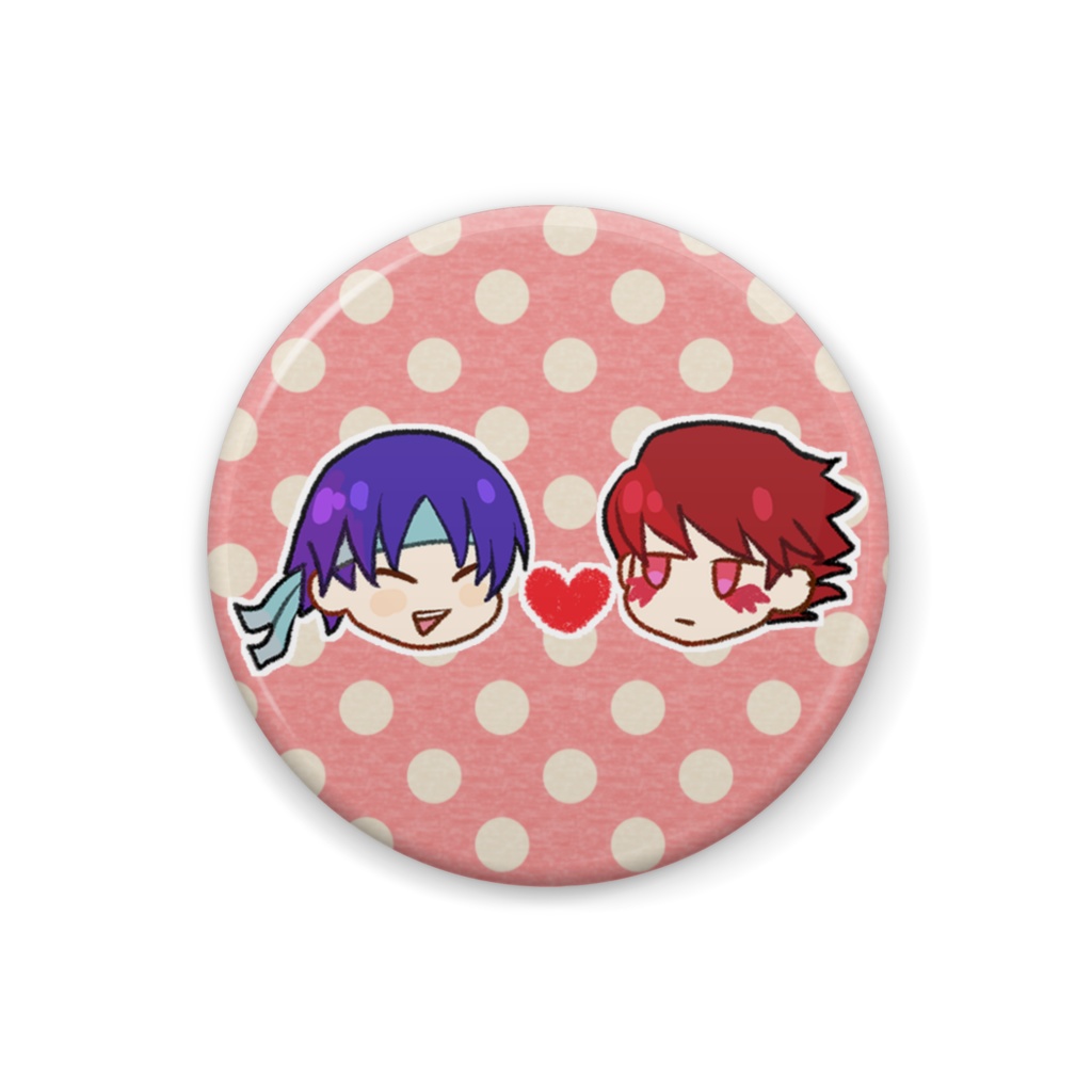 AM 自給自足 終天缶バッジ