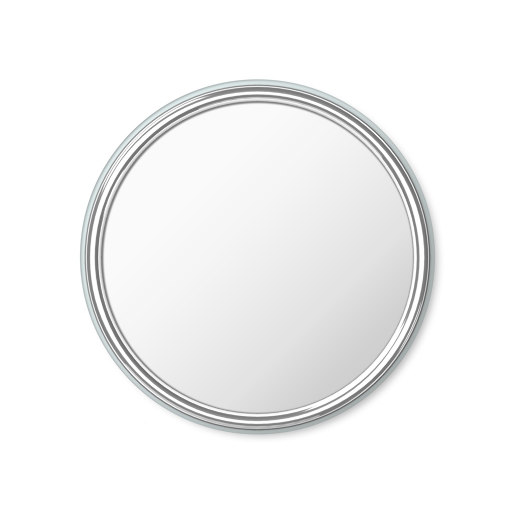 たべれるお肉 ロゴ缶ミラー