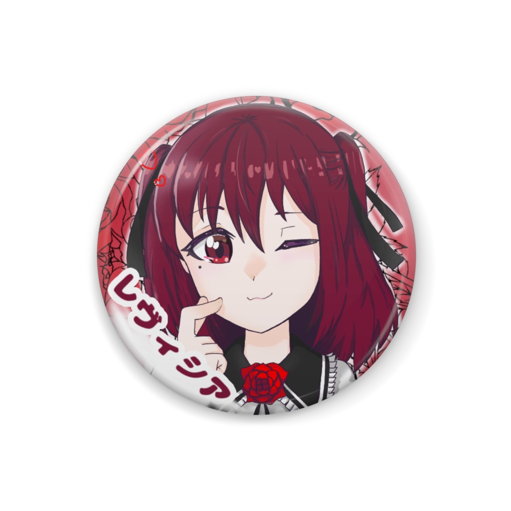 【レヴィシア】缶バッジ